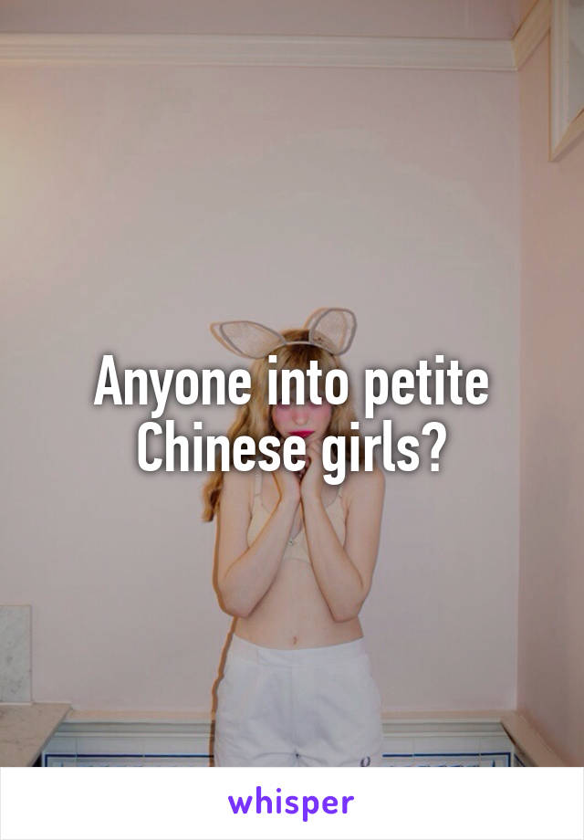 Petite chinese girls